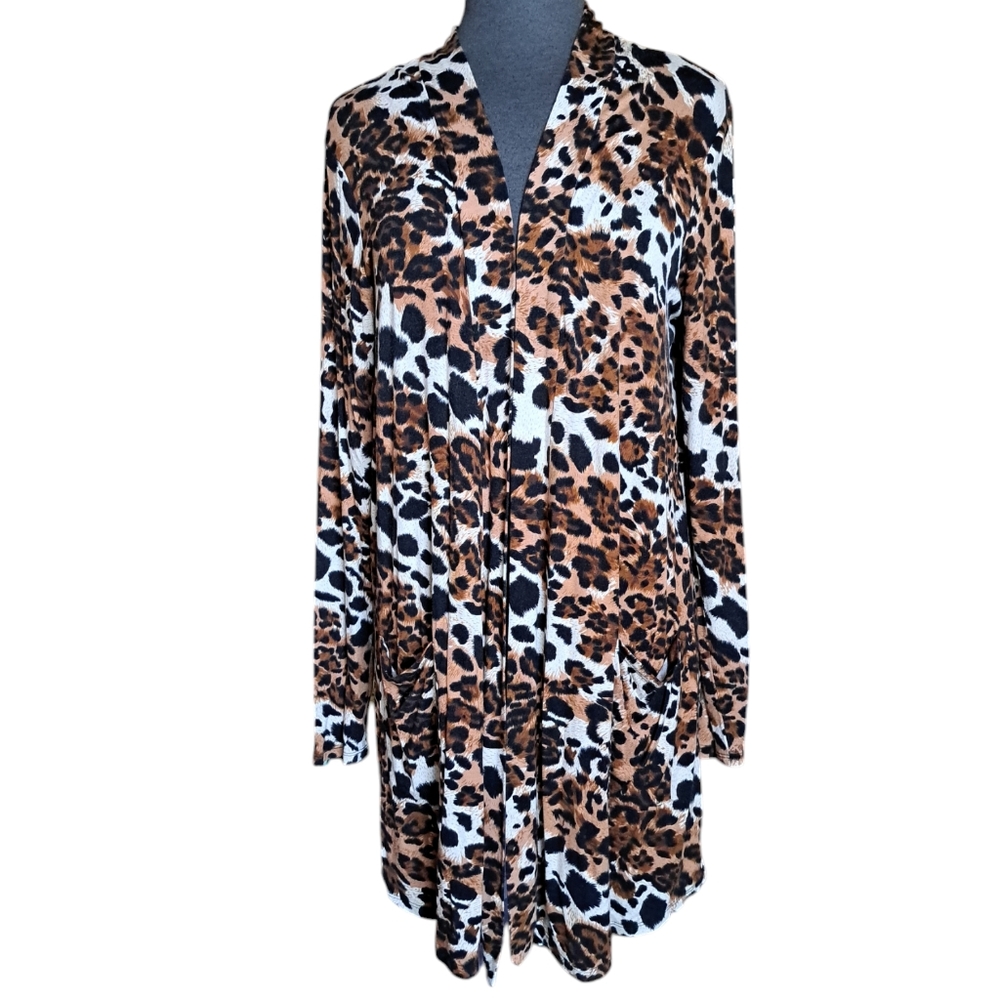 Animals Print Cardigan.